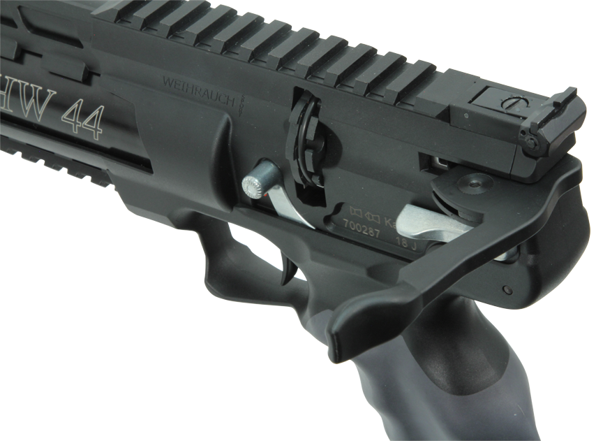 Weihrauch HW44 PCP Air Pistol with HW Moderator
