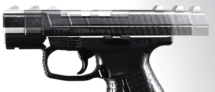 Walther CP99 Compact BB CO2 Pistol - Black