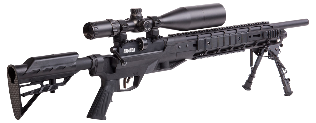 Benjamin Armada With Scope and Bipod