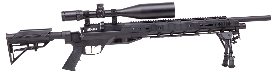 Benjamin Armada With Scope and Bipod