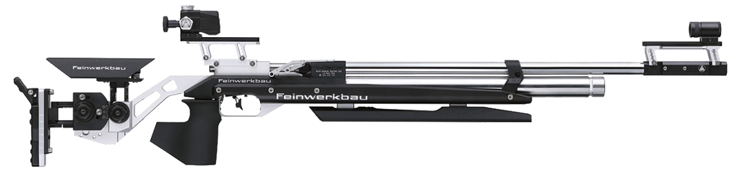 Feinwerkbau (FWB) 800 Aluminum Silver/Black Bench Rest