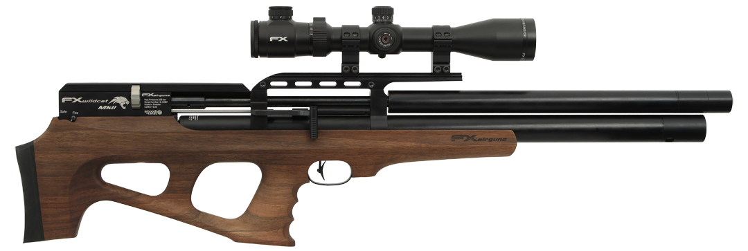 FX Wildcat MkII Walnut Precharged Air Rifle