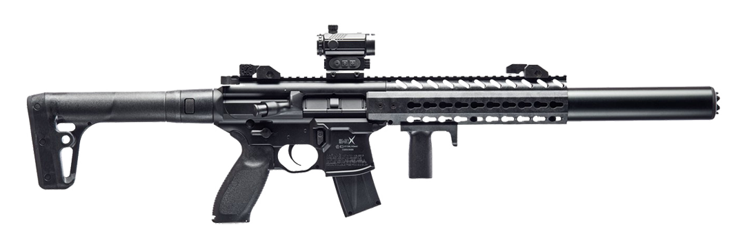 SIG Sauer MCX Red Dot .177 Black CO2 Air Rifle