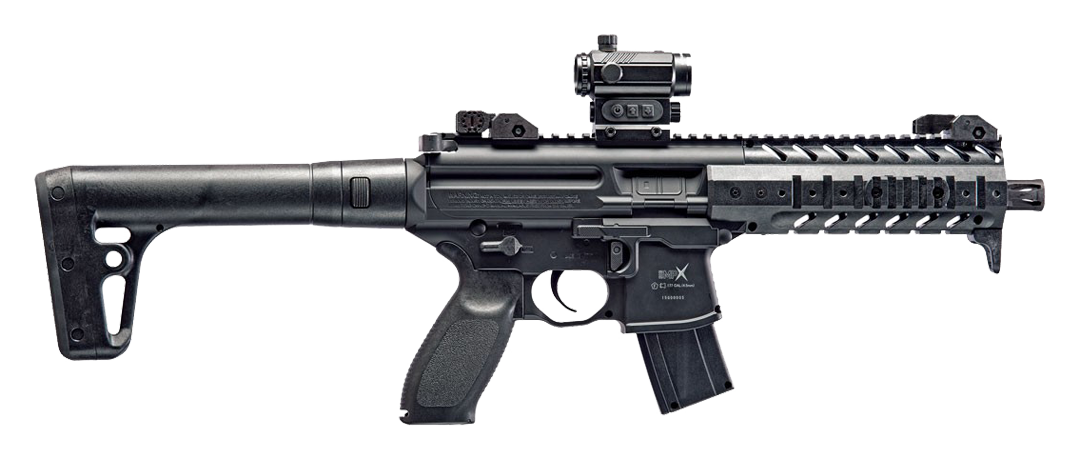 SIG Sauer MPX Red Dot .177 Black CO2 Air Rifle