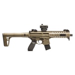 SIG Sauer MPX Red Dot .177 Flat Dark Earth CO2 Air Rifle