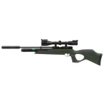 Weihrauch HW100 Green Synthetic with Moderator
