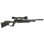 Weihrauch HW100 Green Synthetic with Moderator