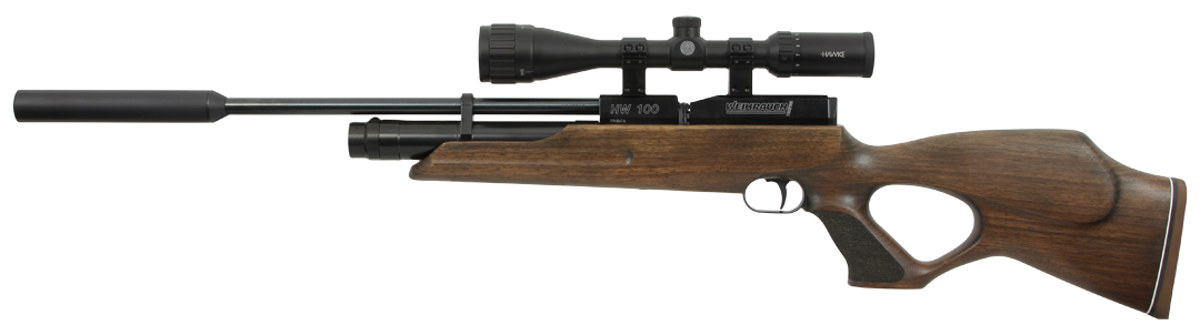 Weihrauch HW100 Thumbhole Carbine With Moderator