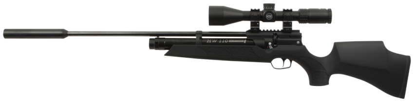 Weihrauch HW110 ST W Bonded Moderator Top Gun Airguns