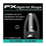 FX Hybrid Slugs | .30 | 44.5gr | 100 ct. - Image 1