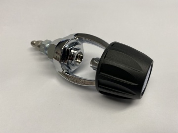 SCUBA Yoke to Foster Male Quick Disconnect Adapter