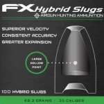 FX Hybrid Slugs .35 | 68.2gr | 100ct - Image 1