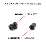 FX Shroud Extender 1/2 x 20 Female to 1/2 x 20 Male - Image 2