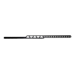 AirMarksman FX Impact Backbone Rail Long – 30 MOA – Black