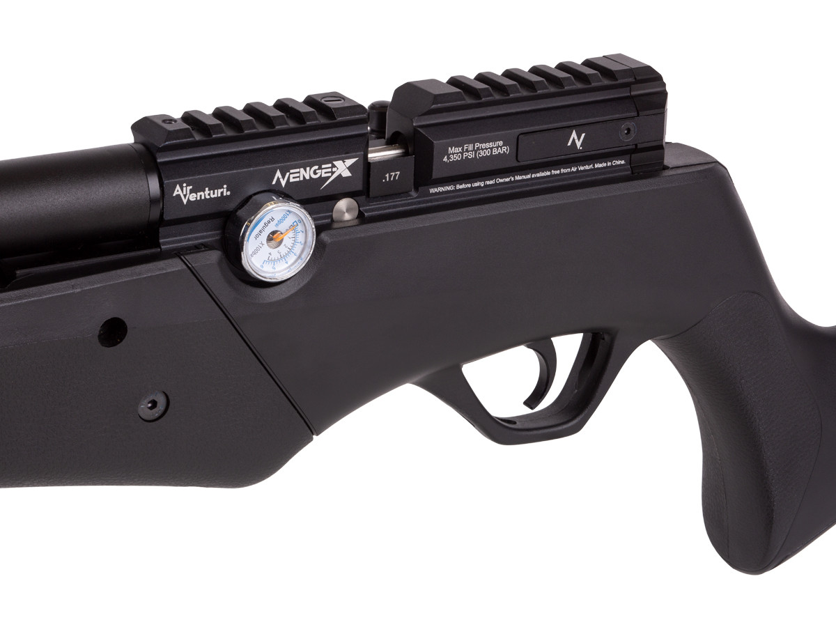 Avenge-X Classic, Synthetic Stock, 210cc Tube or 400cc Carbon Fiber Bottle