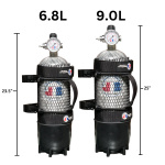 JB Tiger Shark 4500 PSI 73 Cu Ft/6.8 Liter/410 Cubic Inch/45 minute Carbon Fiber Air Tank plus more!