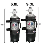 JB Tiger Shark 4500 PSI 73 Cu Ft/6.8 Liter/410 Cubic Inch/45 minute Carbon Fiber Air Tank plus more!