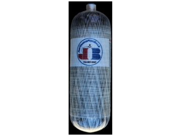 Replacement Tiger Shark/73 Cu Ft/6.8 Liter/410 Cubic Inch, 45 minute Carbon Fiber Cylinder