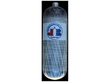 Replacement Tiger Shark/73 Cu Ft/6.8 Liter/410 Cubic Inch, 45 minute Carbon Fiber Cylinder