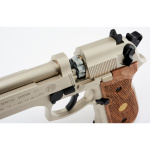 BERETTA M 92 FS NICKEL/WOOD 2253002