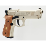 BERETTA M 92 FS NICKEL/WOOD 2253002