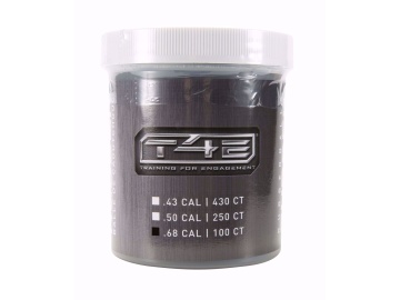 T4E RUBBER BALLS .68 CAL -BLACK- 100 CT 2292152