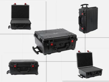 Wheel case with handle, for large equipment & guns