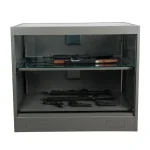Bulletproof Glass Display Safe for Jewelry, Firearms, and Valuables Stores
