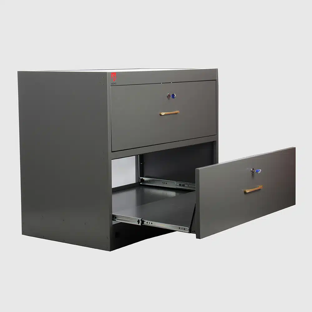 Bulletproof Glass Display Safe for Jewelry, Firearms, and Valuables Stores