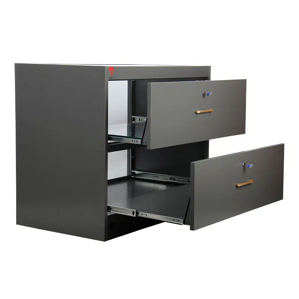 Bulletproof Glass Display Safe for Jewelry, Firearms, and Valuables Stores