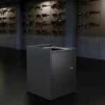 Bulletproof Glass Display Safe for Jewelry, Firearms, and Valuables Stores