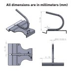 Horizontal Rifle Rack(U hook)