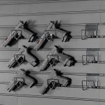 Pistol Display Rack Hanger Set