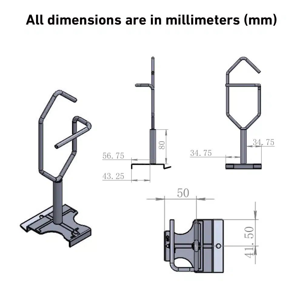 Vertical Rifle Display Set