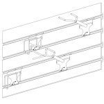 Modular Tactical Gun Wall Mount Display by Hold Up Displays