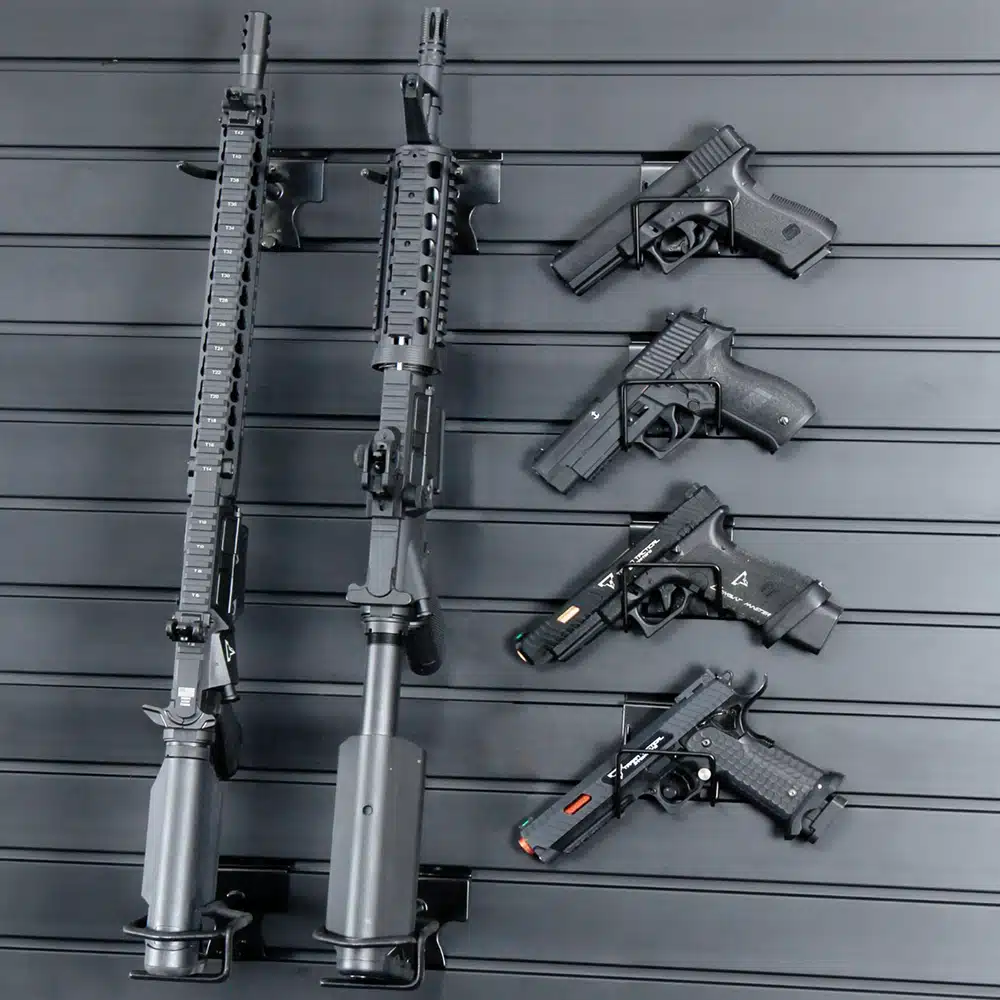 Modular Tactical Gun Wall Mount Display by Hold Up Displays - TopGun ...