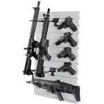 Modular Tactical Gun Wall Mount Display by Hold Up Displays
