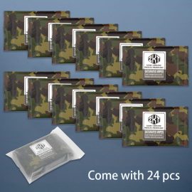 Prepackaged Oil Saturated Gun Wipe (24 pcs/pack)