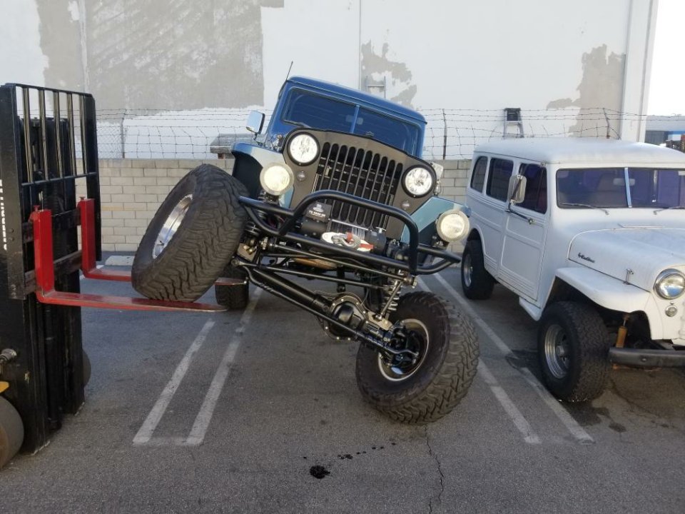 Willys Station Wagon, Supercharged with 800 HP