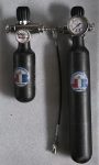 Mini-Fill Tanks Available in 300, 580, 700cc @ 4500 PSI