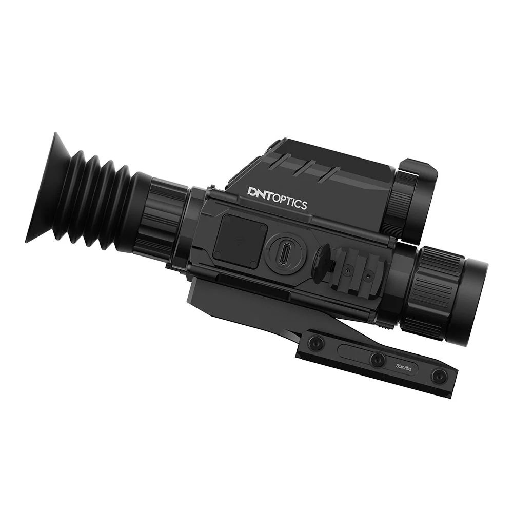 DNT Optics TNC225R - ThermNight Daytime, Thermal & Night Vision Multispectral Scope with Laser Rangefinder and Ballisti…