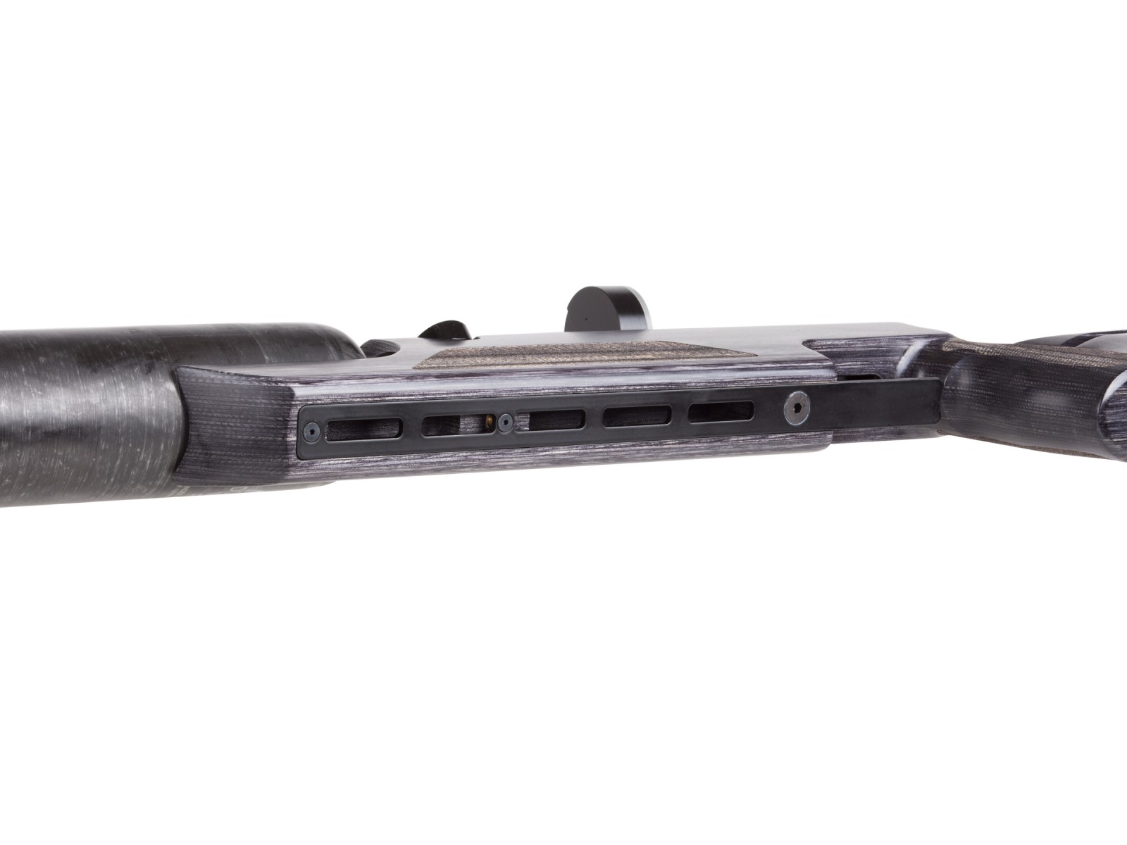 RAW HM1000x LRT Air Rifle, Black Laminate w/Moderator by RAW Rapid Air Worx