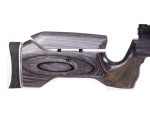 RAW HM1000x LRT Air Rifle, Black Laminate w/Moderator by RAW Rapid Air Worx