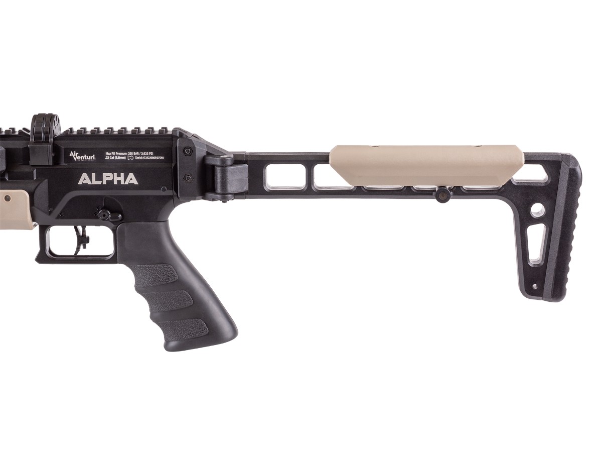 Air Venturi Alpha PCP Air Rifle, Compact Tube