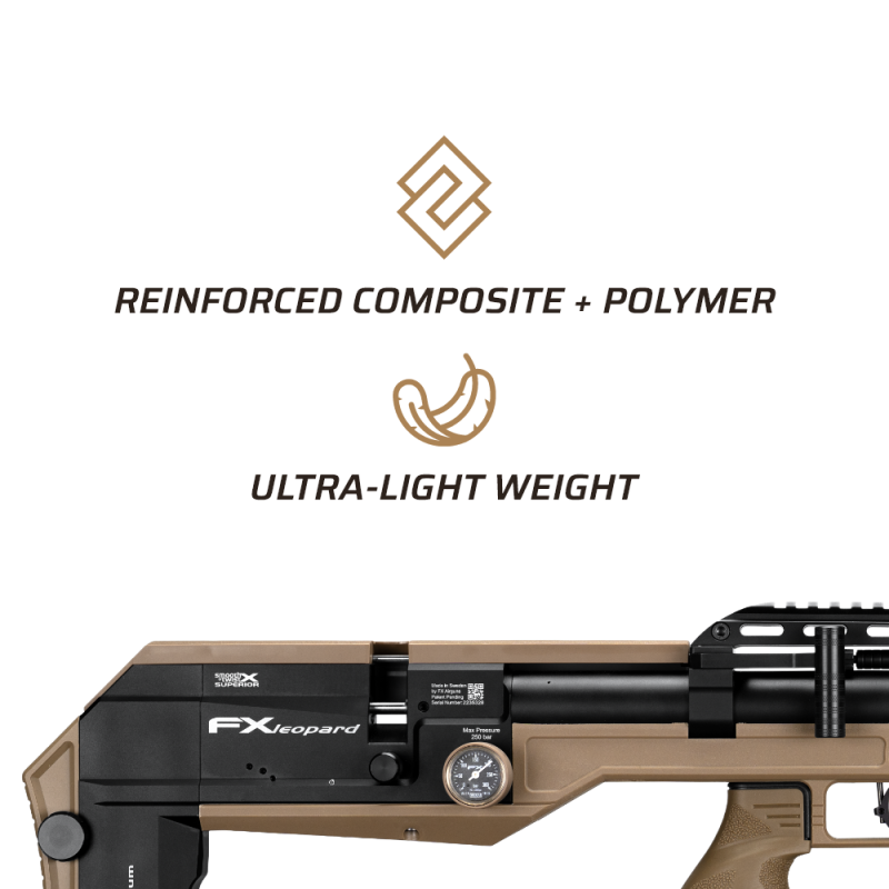 FX Leopard Standard Composite (Black or FDE)