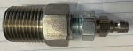 Stainless Steel Firehouse to Stainless Steel Foster Male Quick Disconnect