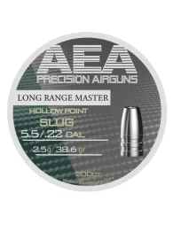 AEA .22 x 38.6gr Long Range Master Hollow Point Slugs