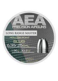 AEA .25 x 30.2gr Long Range Master Hollow Point Slugs