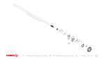 Spare Parts for Huben K1 Air Rifle · Diagram 3: Barrel + Magazine