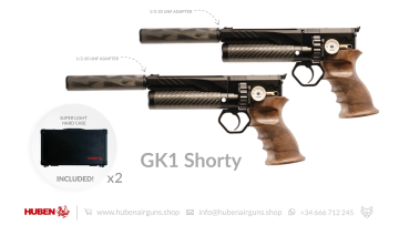 Huben GK1 V3+ Mini Air Pistol (aka Shorty) Dual–Wield · Special Discount